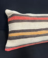 Turkish Hemp Pillow Cushion Natural Beige Brown Cushion Cover 14x45 #18028