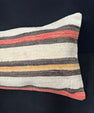 Turkish Hemp Pillow Cushion Natural Beige Brown Cushion Cover 14x45 #18028