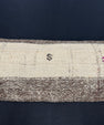 Turkish Hemp Pillow Cushion Natural Beige Gray Cushion Cover 14x45 #18019