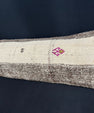Turkish Hemp Pillow Cushion Natural Beige Gray Cushion Cover 14x45 #18019