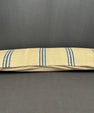 Turkish Hemp Pillow Cushion Natural Beige Blue Cushion Cover 14x45 #18005