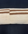 Turkish Hemp Pillow Cushion Natural Beige Brown Cushion Cover 14x45 #18029