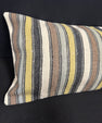 Turkish Hemp Pillow Cushion Natural Beige Brown Cushion Cover 14x45 #18032