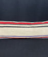 Turkish Hemp Pillow Cushion Natural Beige Red Cushion Cover 14x45 #18018