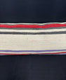 Turkish Hemp Pillow Cushion Natural Beige Red Cushion Cover 14x45 #18018
