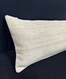 Turkish Hemp Pillow Cushion Natural Beige Cushion Cover 14x45 #18035