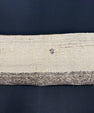 Turkish Hemp Pillow Cushion Natural Beige Gray Cushion Cover 14x45 #18017