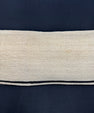 Turkish Hemp Pillow Cushion Natural Beige Black Cushion Cover 14x45 #18040
