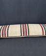 Turkish Hemp Pillow Cushion Natural Beige Black Cushion Cover 14x45 #18068