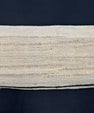 Turkish Hemp Pillow Cushion Natural Beige Black Cushion Cover 14x45 #18057