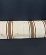 Turkish Hemp Pillow Cushion Natural Beige Brown Cushion Cover 14x45 #18052