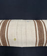 Turkish Hemp Pillow Cushion Natural Beige Brown Cushion Cover 14x45 #18052