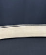 Turkish Hemp Pillow Cushion Natural Beige Black Cushion Cover 14x45 #18010