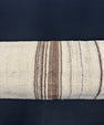 Turkish Hemp Pillow Cushion Natural Beige Brown Cushion Cover 14x45 #18016