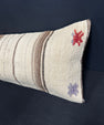 Turkish Hemp Pillow Cushion Natural Beige Brown Cushion Cover 14x45 #18016