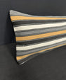 Turkish Hemp Pillow Cushion Natural Beige Brown Cushion Cover 14x45 #18038