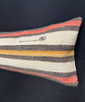 Turkish Hemp Pillow Cushion Natural Beige Brown Cushion Cover 14x45 #18067