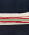 Turkish Hemp Pillow Cushion Natural Beige Red Cushion Cover 14x45 #18045