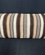 Turkish Hemp Pillow Cushion Natural Beige Brown Cushion Cover 14x45 #18049