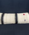 Turkish Hemp Pillow Cushion Natural Beige Black Cushion Cover 14x45 #18071