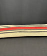 Turkish Hemp Pillow Cushion Natural Beige Red Cushion Cover 14x45 #18004