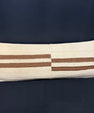 Turkish Hemp Pillow Cushion Natural Beige Brown Cushion Cover 14x45 #18025