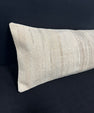 Turkish Hemp Pillow Cushion Natural Beige Cushion Cover 14x45 #18061