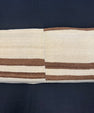 Turkish Hemp Pillow Cushion Natural Beige Brown Cushion Cover 14x45 #18026