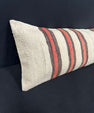 Turkish Hemp Pillow Cushion Natural Beige Brown Cushion Cover 14x45 #18044