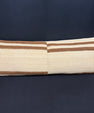Turkish Hemp Pillow Cushion Natural Beige Brown Cushion Cover 14x45 #18030