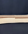 Turkish Hemp Pillow Cushion Natural Beige Brown Cushion Cover 14x45 #18031
