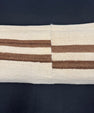 Turkish Hemp Pillow Cushion Natural Beige Brown Cushion Cover 14x45 #18031