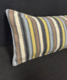 Turkish Hemp Pillow Cushion Natural Beige Brown Cushion Cover 14x45 #18064