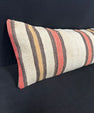 Turkish Hemp Pillow Cushion Natural Beige Brown Cushion Cover 14x45 #18034