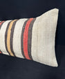 Turkish Hemp Pillow Cushion Natural Beige Brown Cushion Cover 14x45 #18054