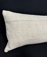 Turkish Hemp Pillow Cushion Natural Beige Cushion Cover 14x40 #30476