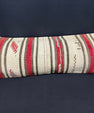 Turkish Hemp Pillow Cushion Natural Beige Red Cushion Cover 14x40 #30437