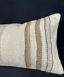 Turkish Hemp Pillow Cushion Natural Beige Brown Cushion Cover 14x40 #30438