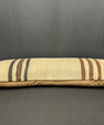 Turkish Hemp Pillow Cushion Natural Beige Brown Cushion Cover 14x40 #30472