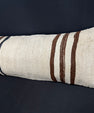 Turkish Hemp Pillow Cushion Natural Beige Brown Cushion Cover 14x40 #30472