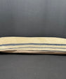 Turkish Hemp Pillow Cushion Natural Beige Blue Cushion Cover 14x40 #30448