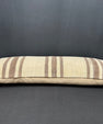 Turkish Hemp Pillow Cushion Natural Beige Brown Cushion Cover 14x40 #30473