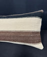 Turkish Hemp Pillow Cushion Natural Beige Brown Cushion Cover 14x40 #30447