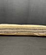 Turkish Hemp Pillow Cushion Natural Beige Black Cushion Cover 14x40 #30474