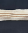 Turkish Hemp Pillow Cushion Natural Beige Brown Cushion Cover 14x40 #30446