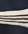 Turkish Hemp Pillow Cushion Natural Beige Black Cushion Cover 14x40 #30461