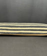 Turkish Hemp Pillow Cushion Natural Beige Black Cushion Cover 14x40 #30475