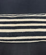 Turkish Hemp Pillow Cushion Natural Beige Black Cushion Cover 14x40 #30475