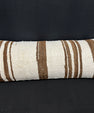 Turkish Hemp Pillow Cushion Natural Beige Brown Cushion Cover 14x40 #30481
