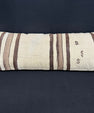 Turkish Hemp Pillow Cushion Natural Beige Brown Cushion Cover 14x40 #30488